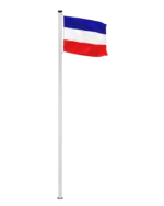 Bundeslandflagge Schleswig-Holstein Hissfahne Streifen