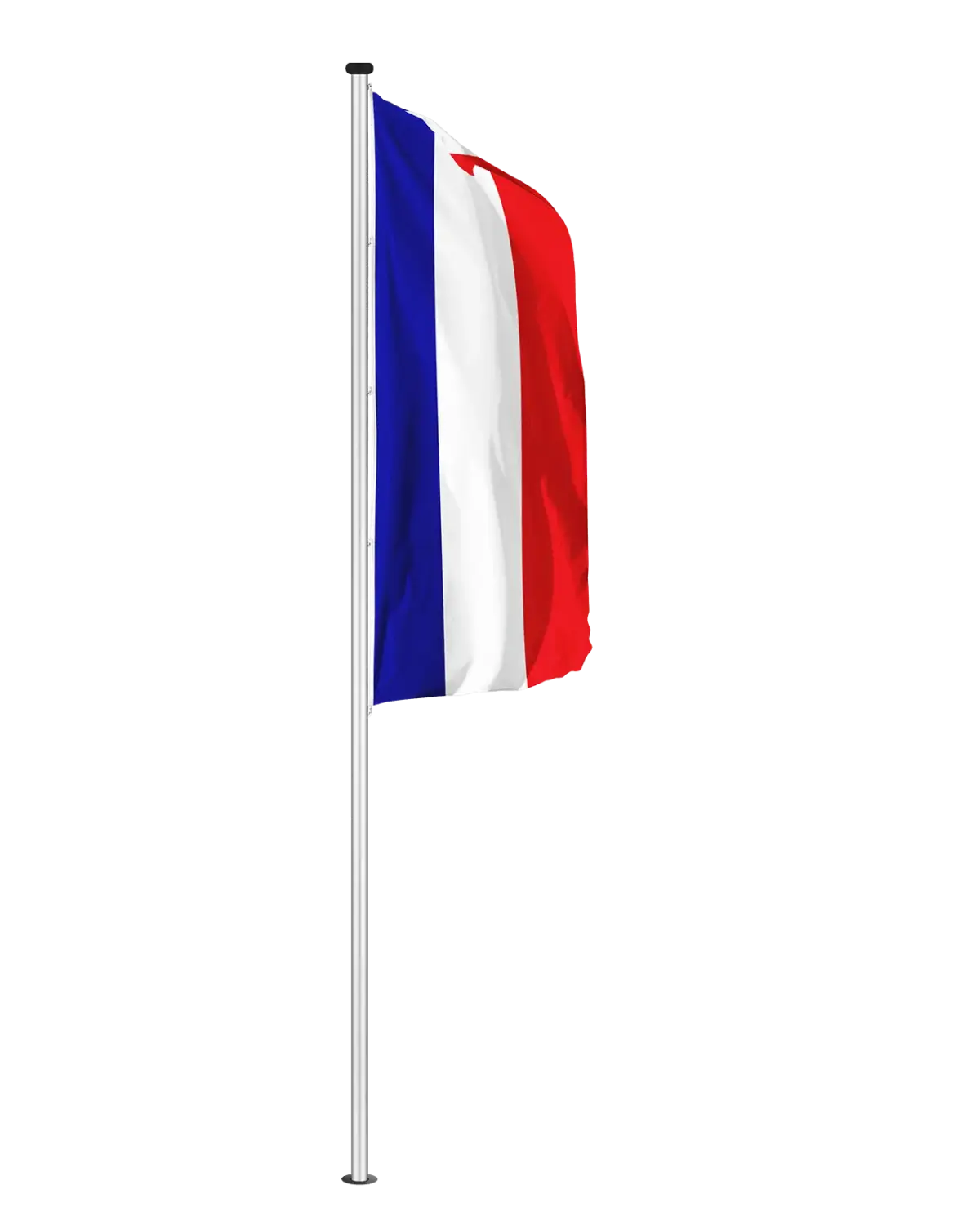 Bundeslandflagge Schleswig-Holstein Hochformatfahne Streifen