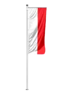 Bundeslandflagge Thüringen Auslegerfahne Streifen
