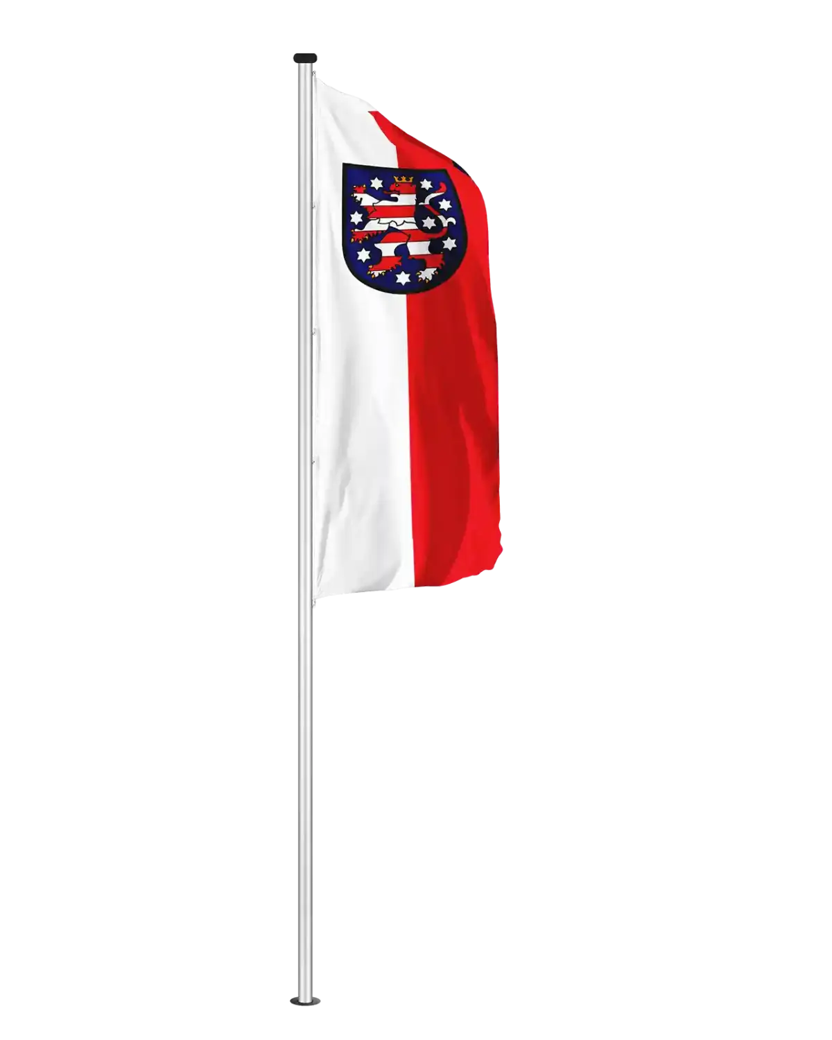 Bundeslandflagge Thüringen Hochformatfahne Dienstflagge