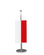 Bundeslandflagge Thüringen Tischbannerfahne Streifen