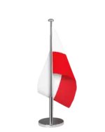 Bundeslandflagge Thüringen Tischfahne Streifen