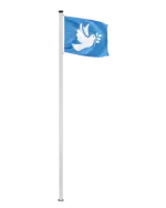 Friedenstaube Flagge | Sonderfahne Premium Qualität