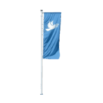 Friedenstaube Flagge | Sonderfahne Premium Qualität Auslegerfahne