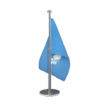 Friedenstaube Flagge | Sonderfahne Premium Qualität Tischfahne