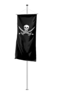 Piratenflagge | Sonderfahne Premium Qualität Bannerfahne