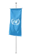 UNO Flagge | Sonderfahne Premium Qualität Bannerfahne