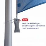 Fahnengewicht | Kletterstoppgewicht für Fahnen – Bild 2